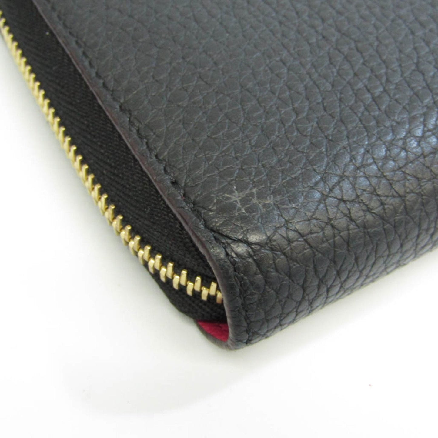 Louis Vuitton Black Leather Portefeuille com?®te wallet accessories