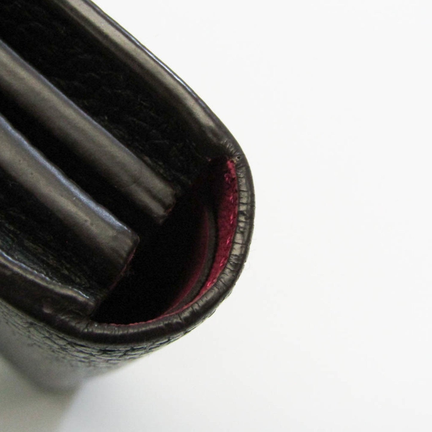 Louis Vuitton Black Leather Portefeuille com?®te wallet accessories