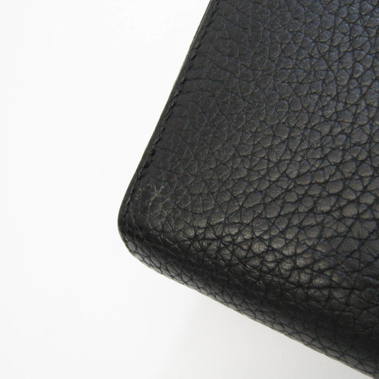 Louis Vuitton Black Leather Portefeuille com?®te wallet accessories
