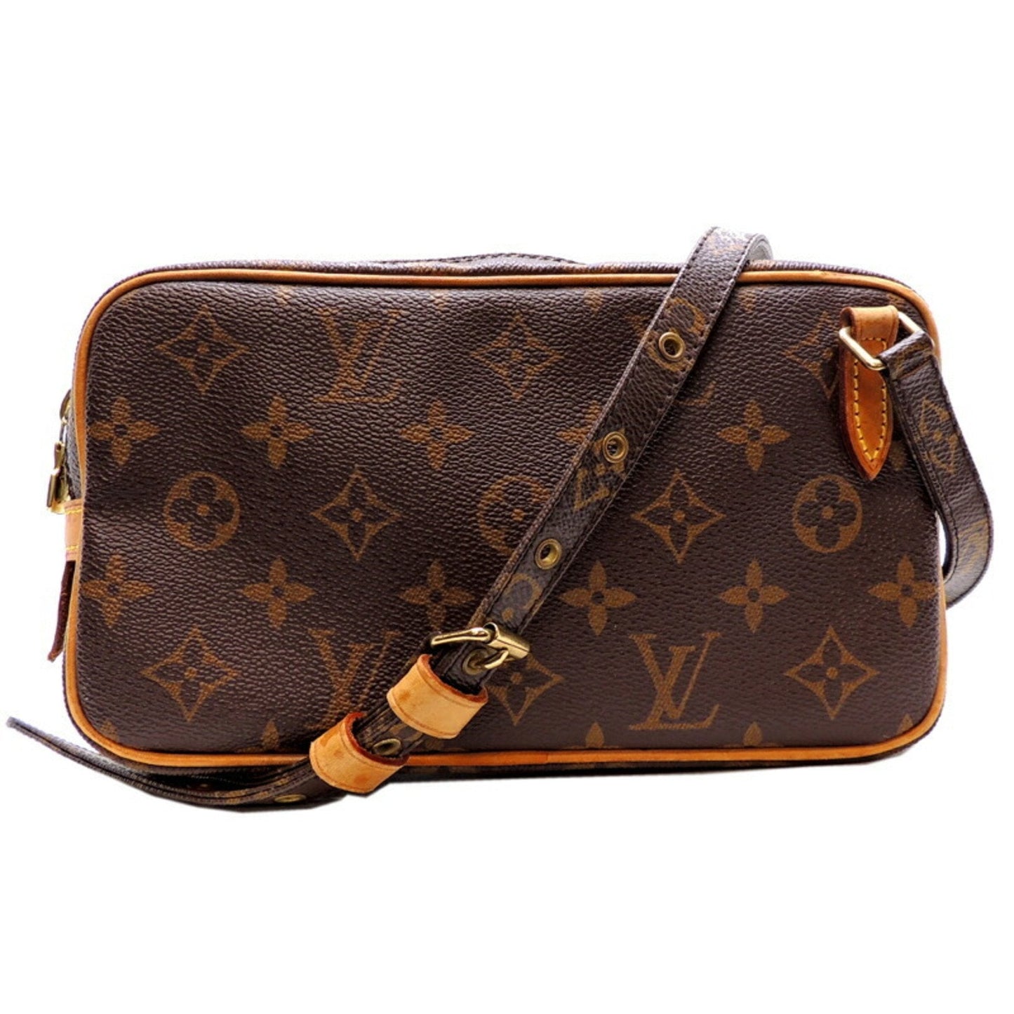 Louis Vuitton Brown Canvas Marly shoulder bag