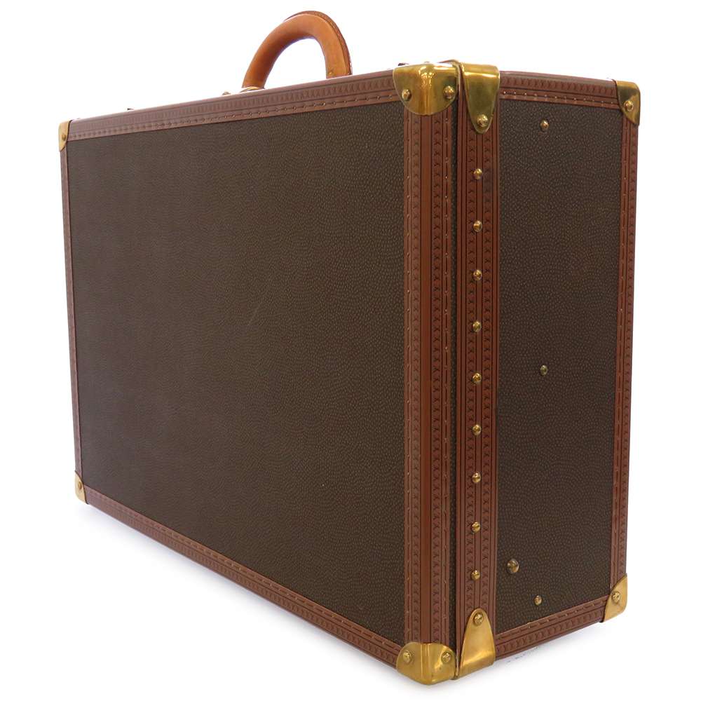 Louis Vuitton Alzer Brown Leather Size 60