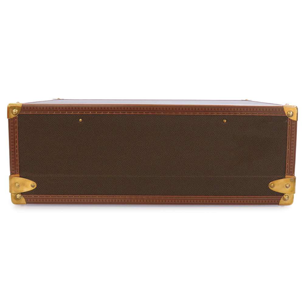 Louis Vuitton Alzer Brown Leather Size 60