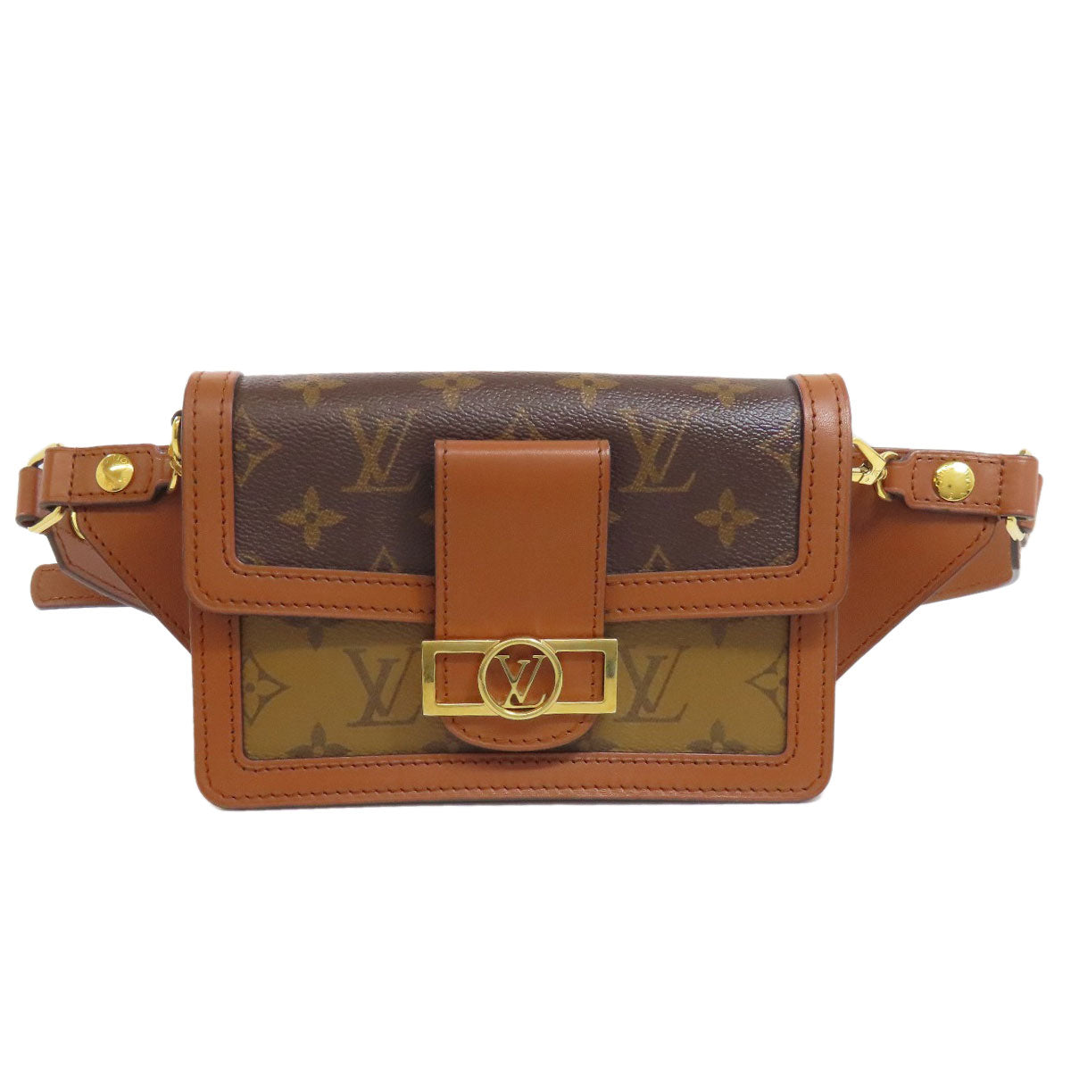 LOUIS VUITTON Sling bag M44586 Monogram reverse Brown Bum bag Daufine
