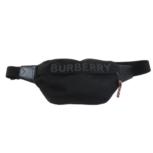 BURBERRY Sling bag Nylon black logo