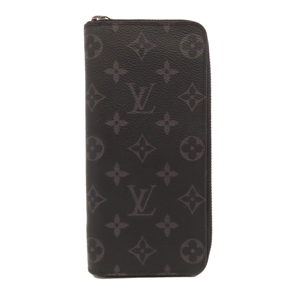 LOUIS VUITTON Long Wallet Purse M62295 Monogram Eclipse black Zippy wallet Ã£ÂÂ» Vertical