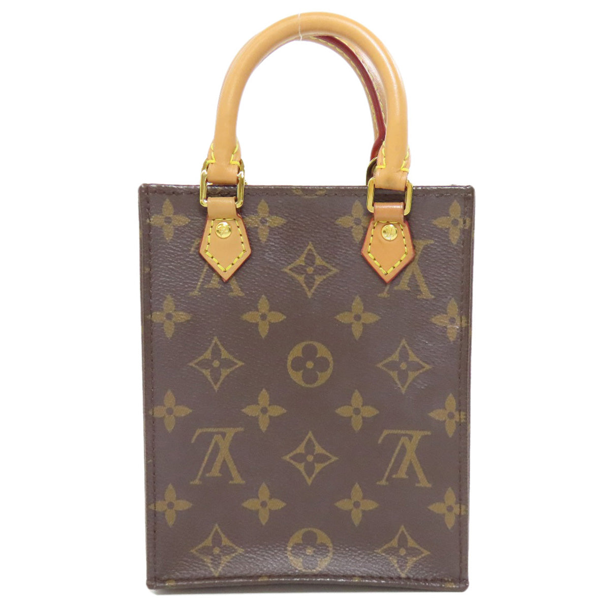 LOUIS VUITTON Handbag M69442 Monogram canvas Brown Petit Sac Plat
