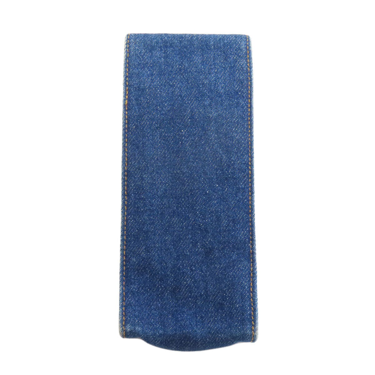 CHANEL glasses case denim blue COCO Mark Women