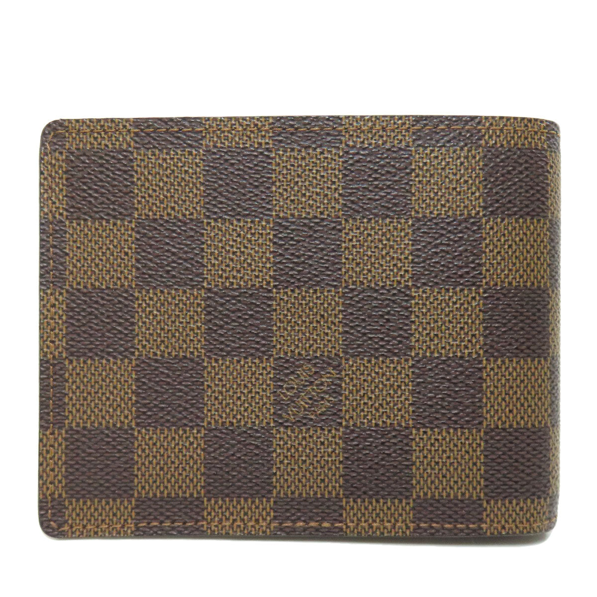 LOUIS VUITTON Bifold Wallet N60011 Damier canvas Brown Portefeuille Florin Women