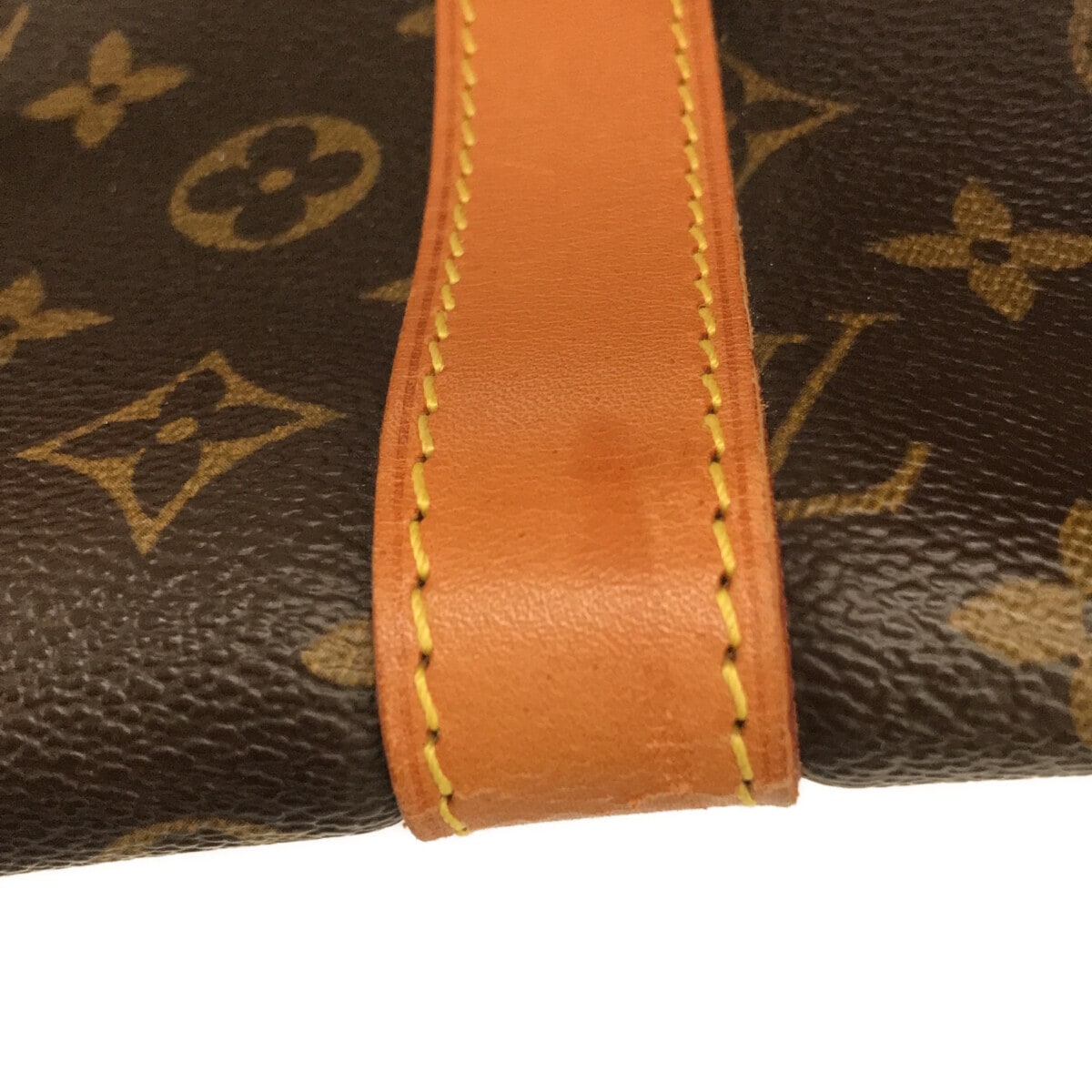 Louis Vuitton Brown Canvas Keepall Bandouli?®re 55 travel bag