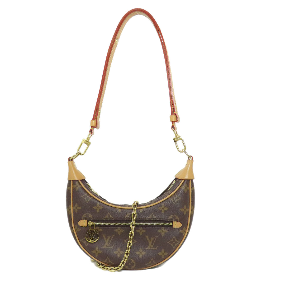 LOUIS VUITTON Shoulder Bag M81098 Monogram canvas Brown loop