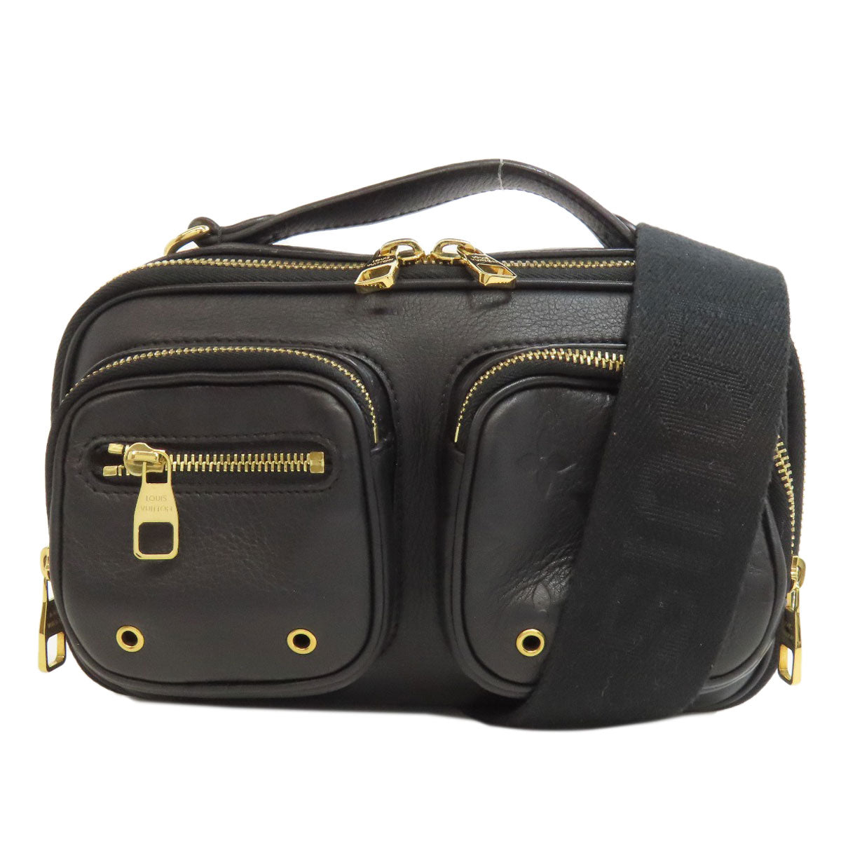 LOUIS VUITTON Handbag M80450 Calfskin black Utility crossbody