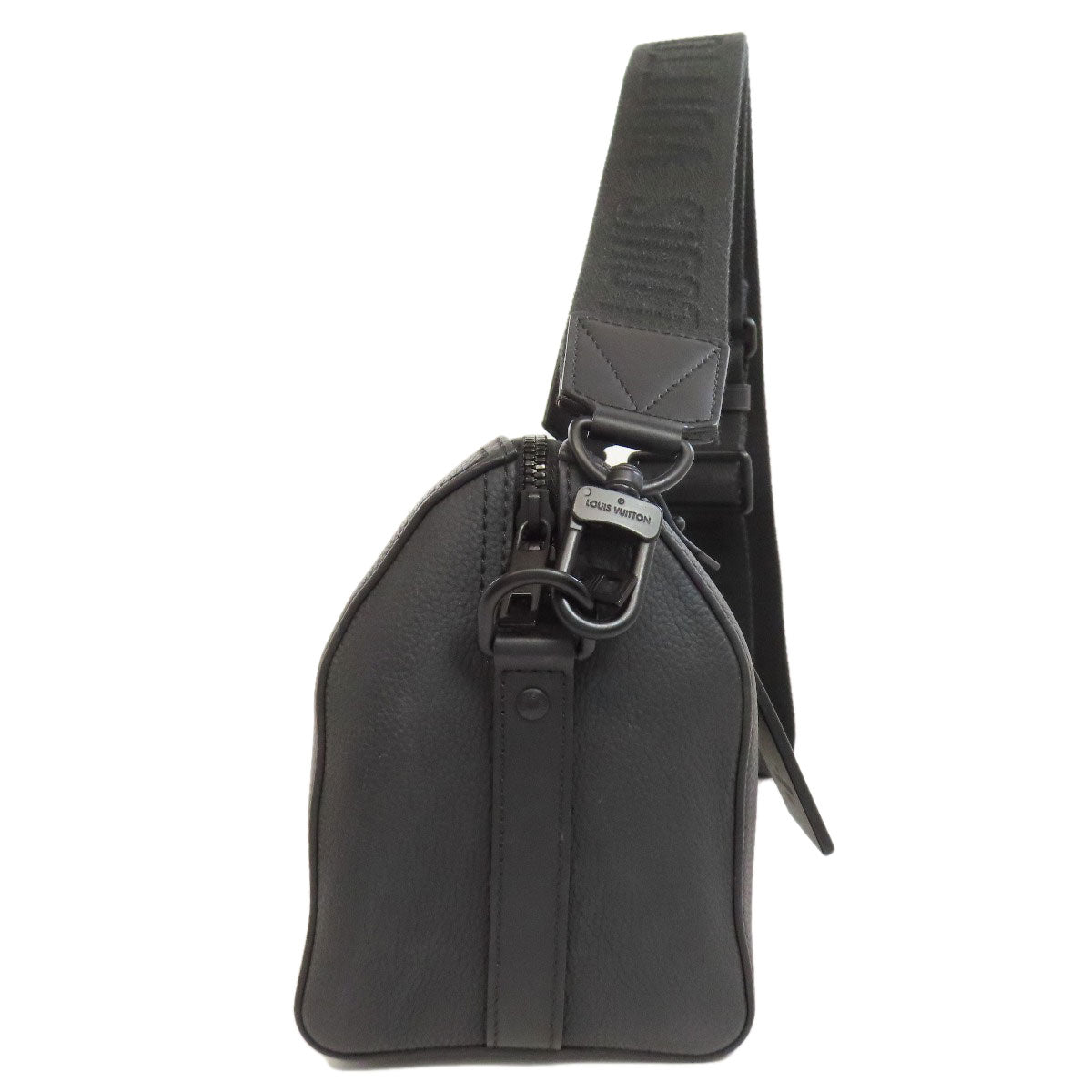 LOUIS VUITTON Shoulder Bag M59255 Calfskin black City Keepall