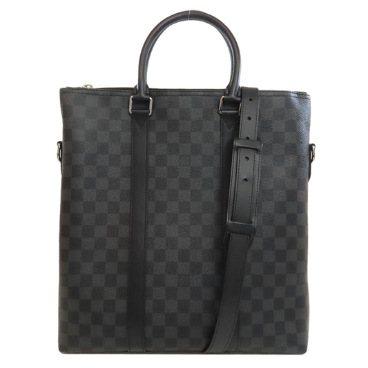 LOUIS VUITTON Handbag M40000 Damier canvas gray Ant tote