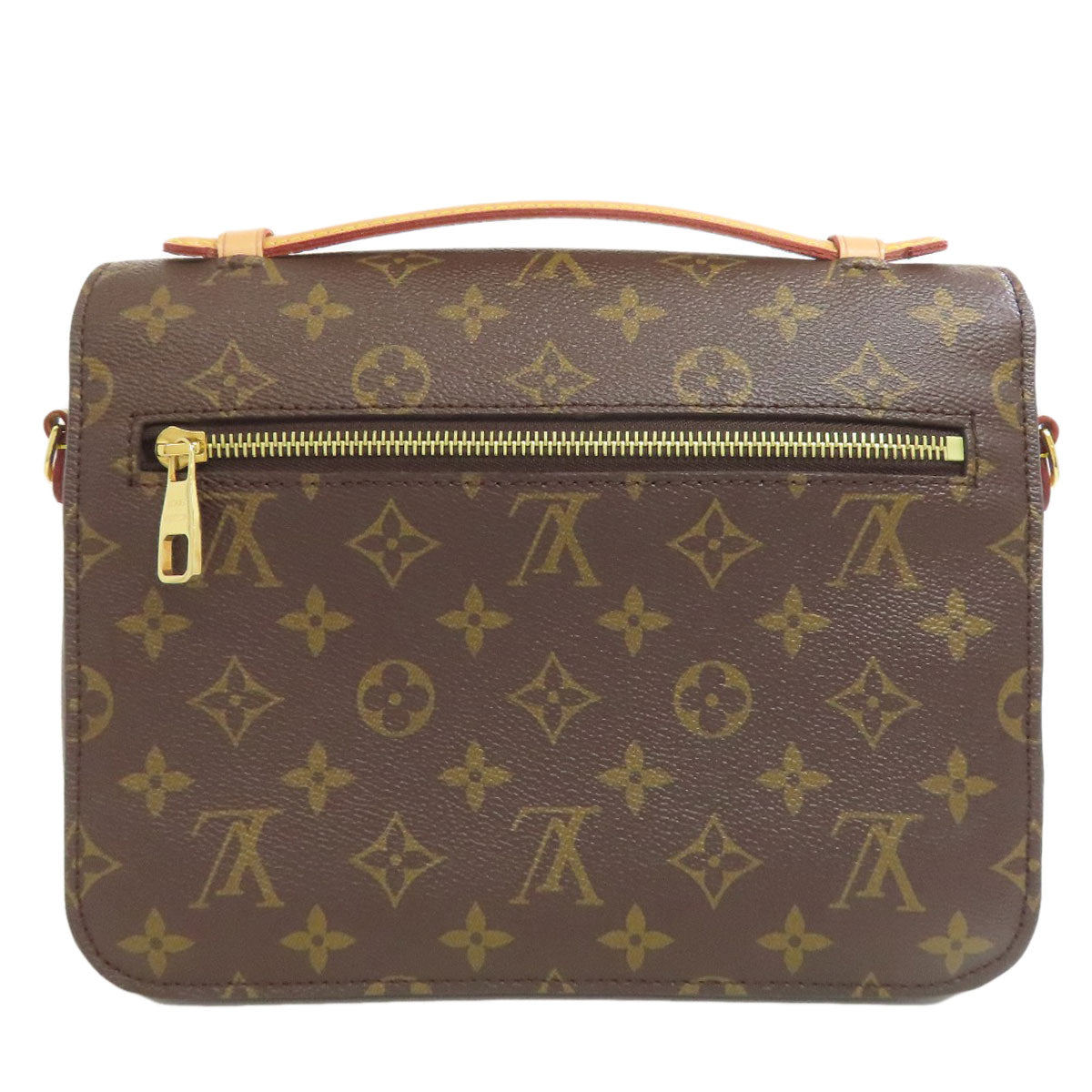 LOUIS VUITTON Handbag M44875 Monogram canvas Brown Pochette Metis MM Women