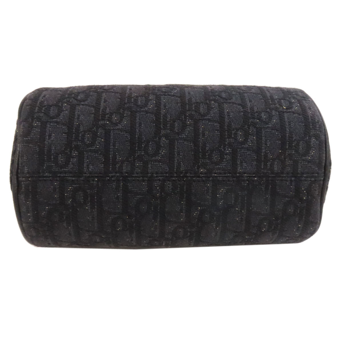 Christian Dior Shoulder Bag canvas black Oblique Women
