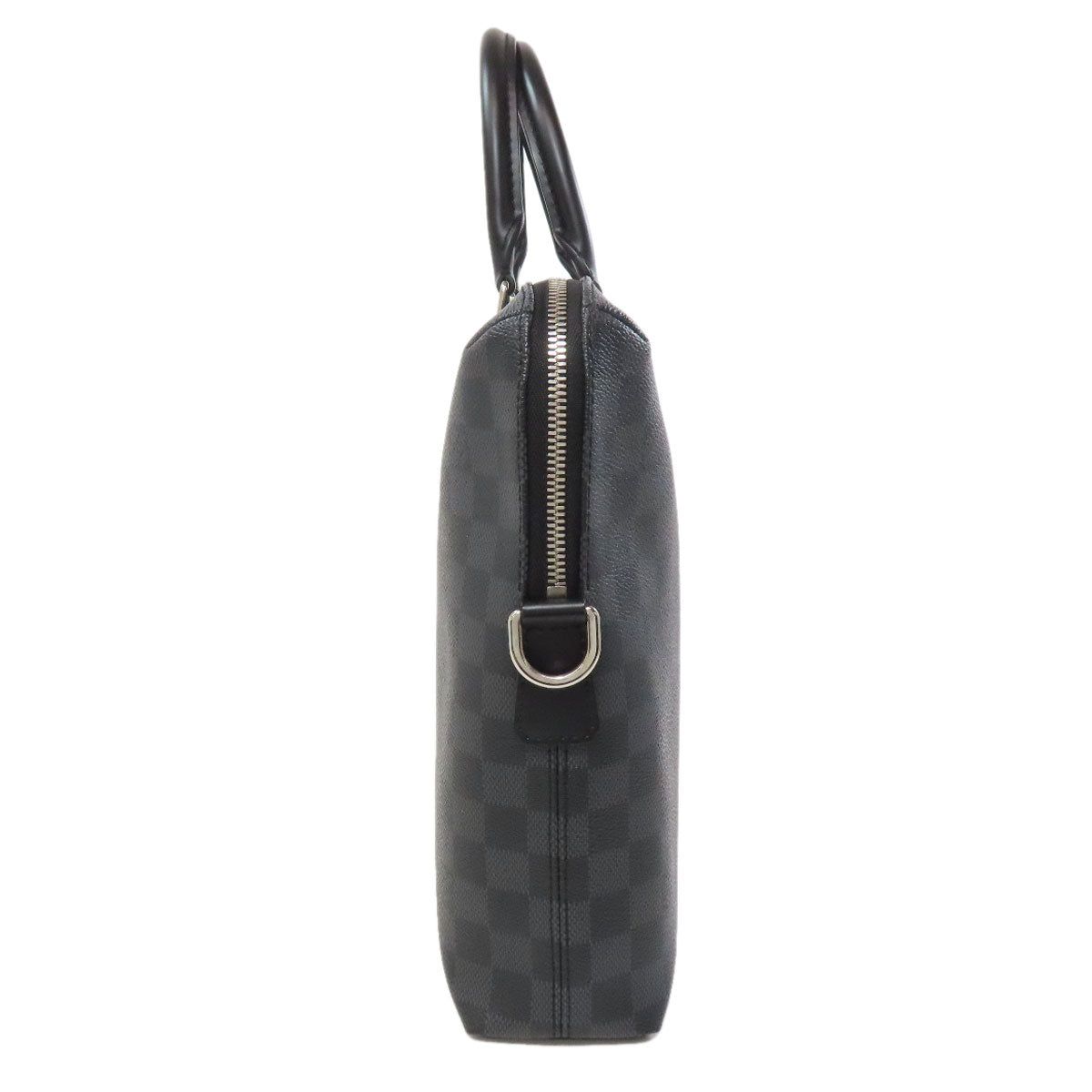 LOUIS VUITTON Business bag N48224 Damier canvas gray Porto Documan Jule PDJ mens