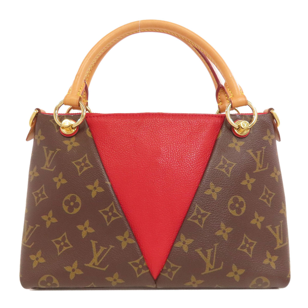 LOUIS VUITTON Handbag M43966 Monogram canvas Brown V Tote BB