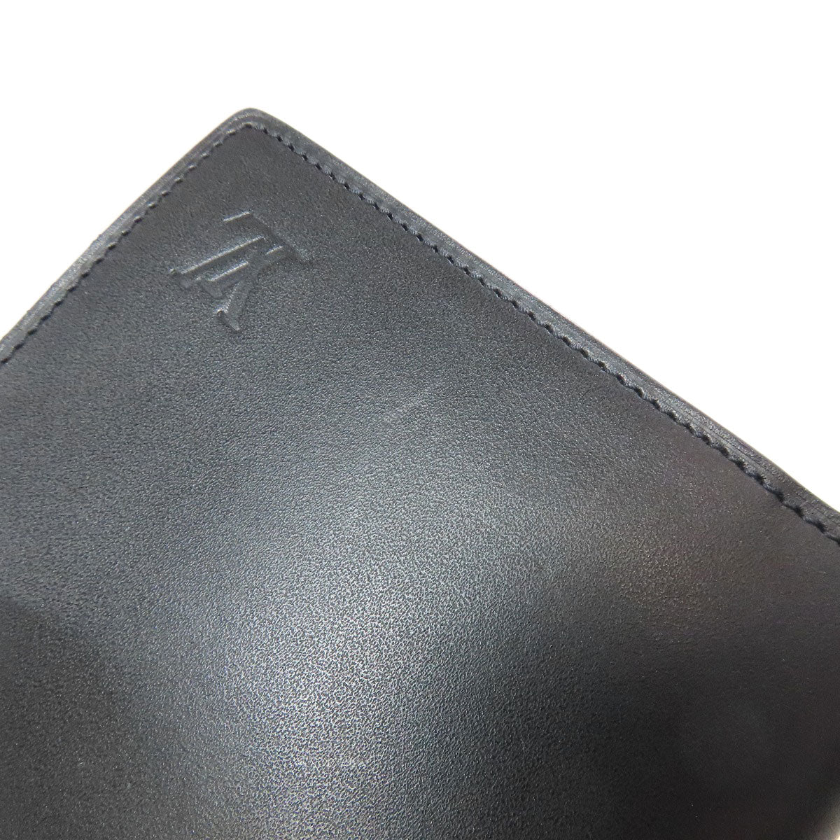 LOUIS VUITTON Bifold Wallet M85016 Nomad leather black Portefeuille?Marco