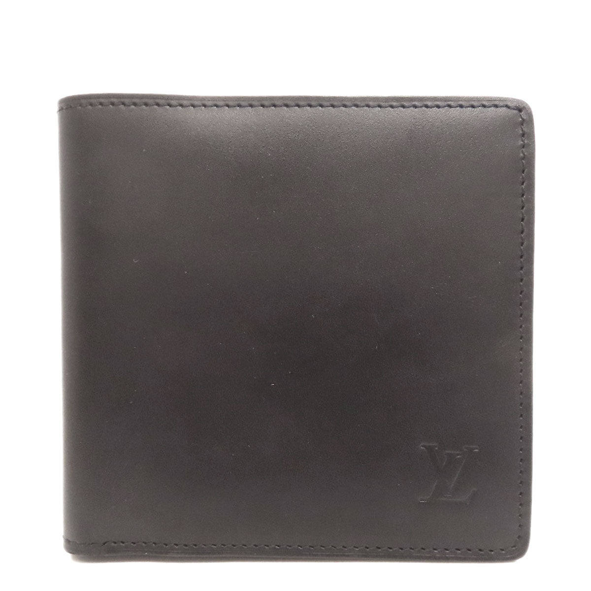 LOUIS VUITTON Bifold Wallet M85016 Nomad leather black Portefeuille?Marco