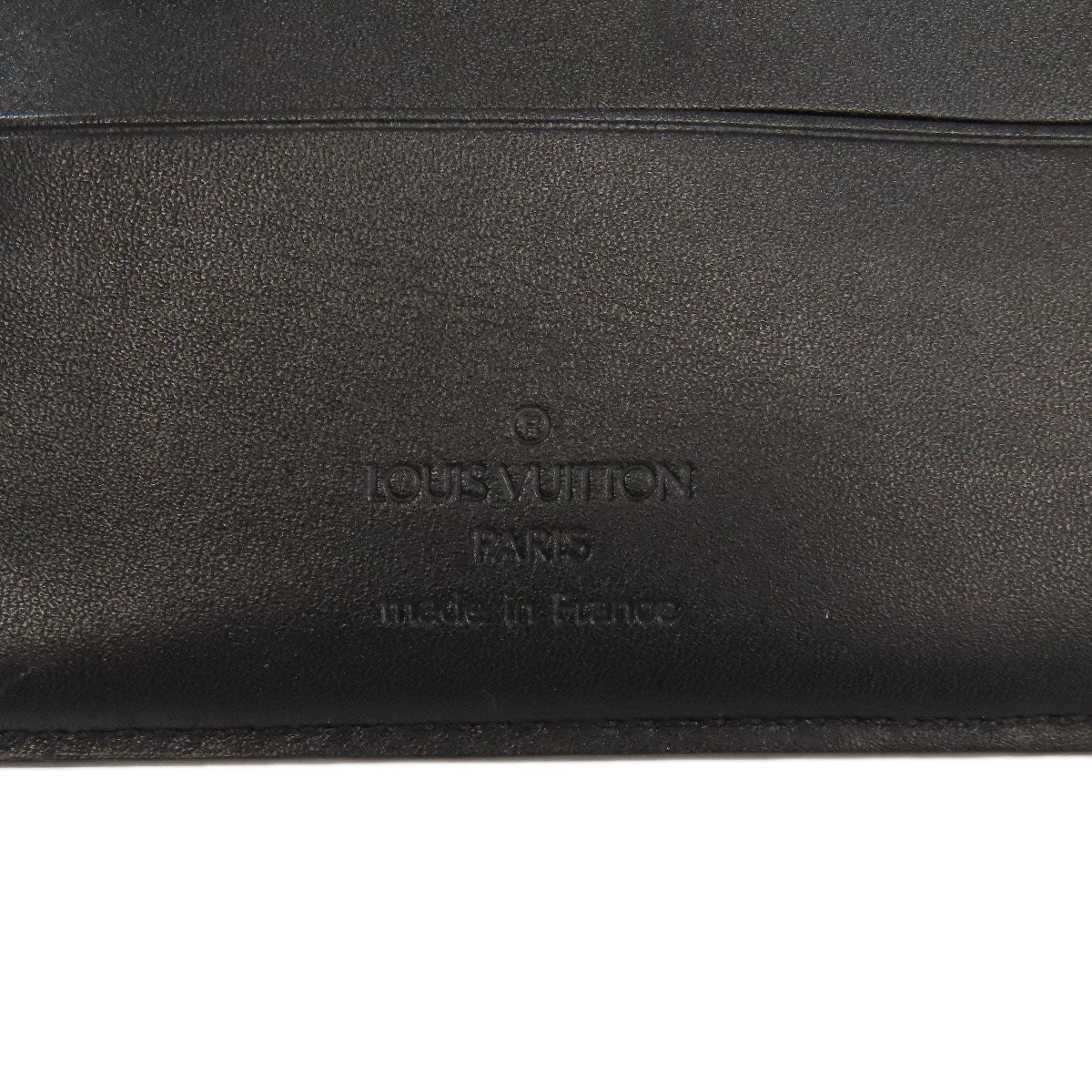 LOUIS VUITTON Bifold Wallet M85016 Nomad leather black Portefeuille?Marco