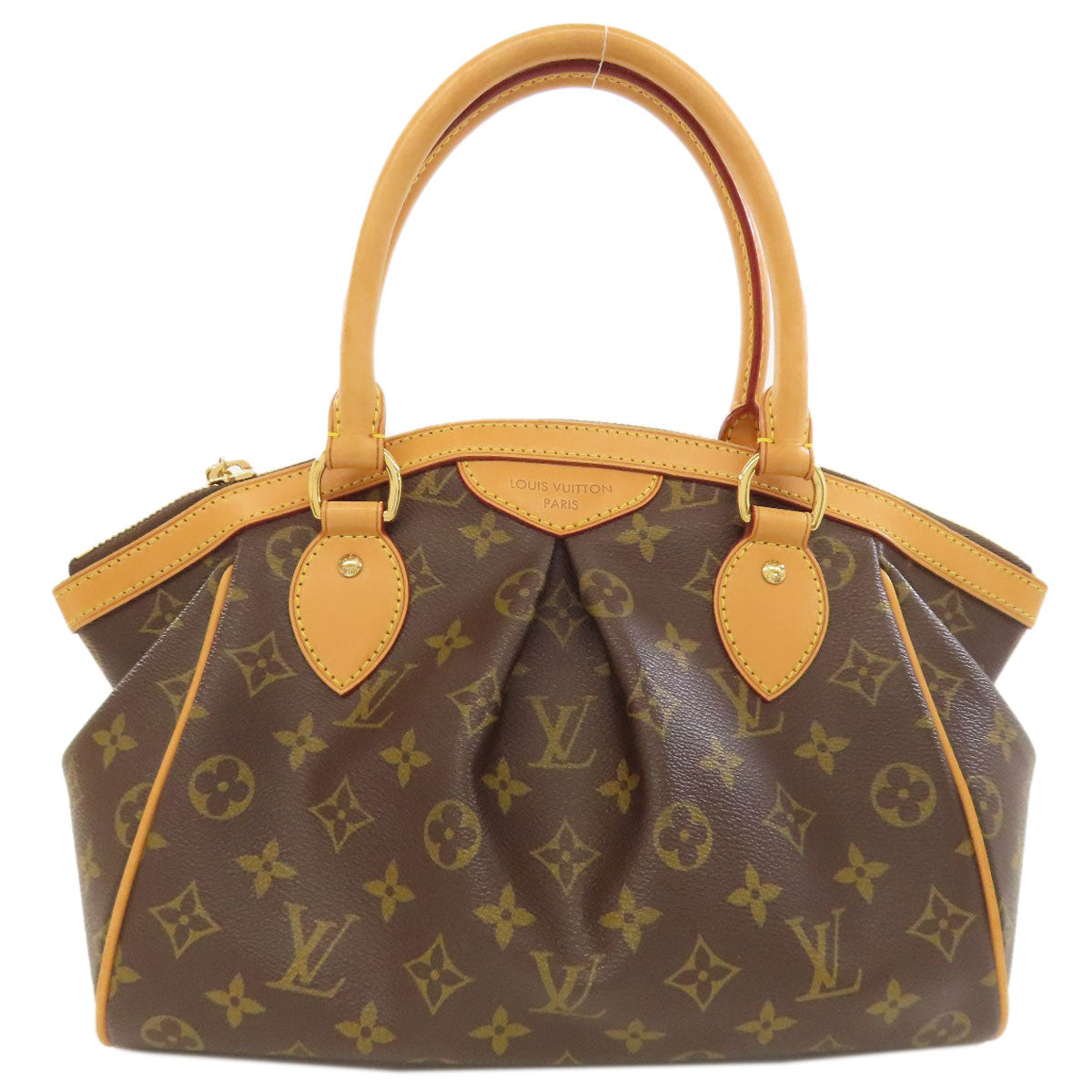 LOUIS VUITTON Handbag M40143 Monogram canvas Brown Tivoli PM Women