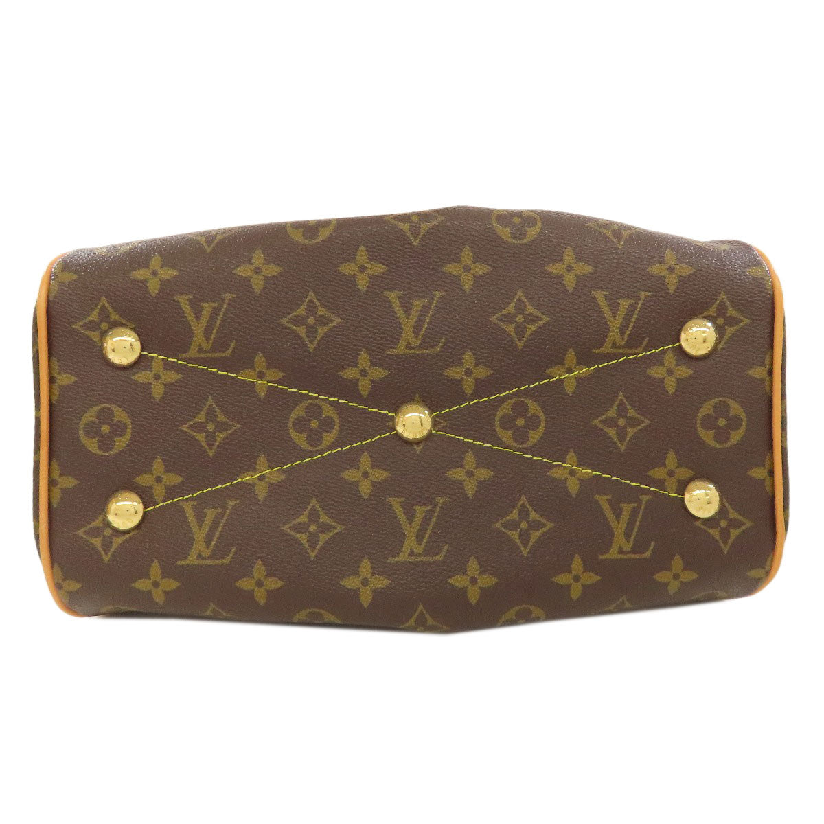 LOUIS VUITTON Handbag M40143 Monogram canvas Brown Tivoli PM Women