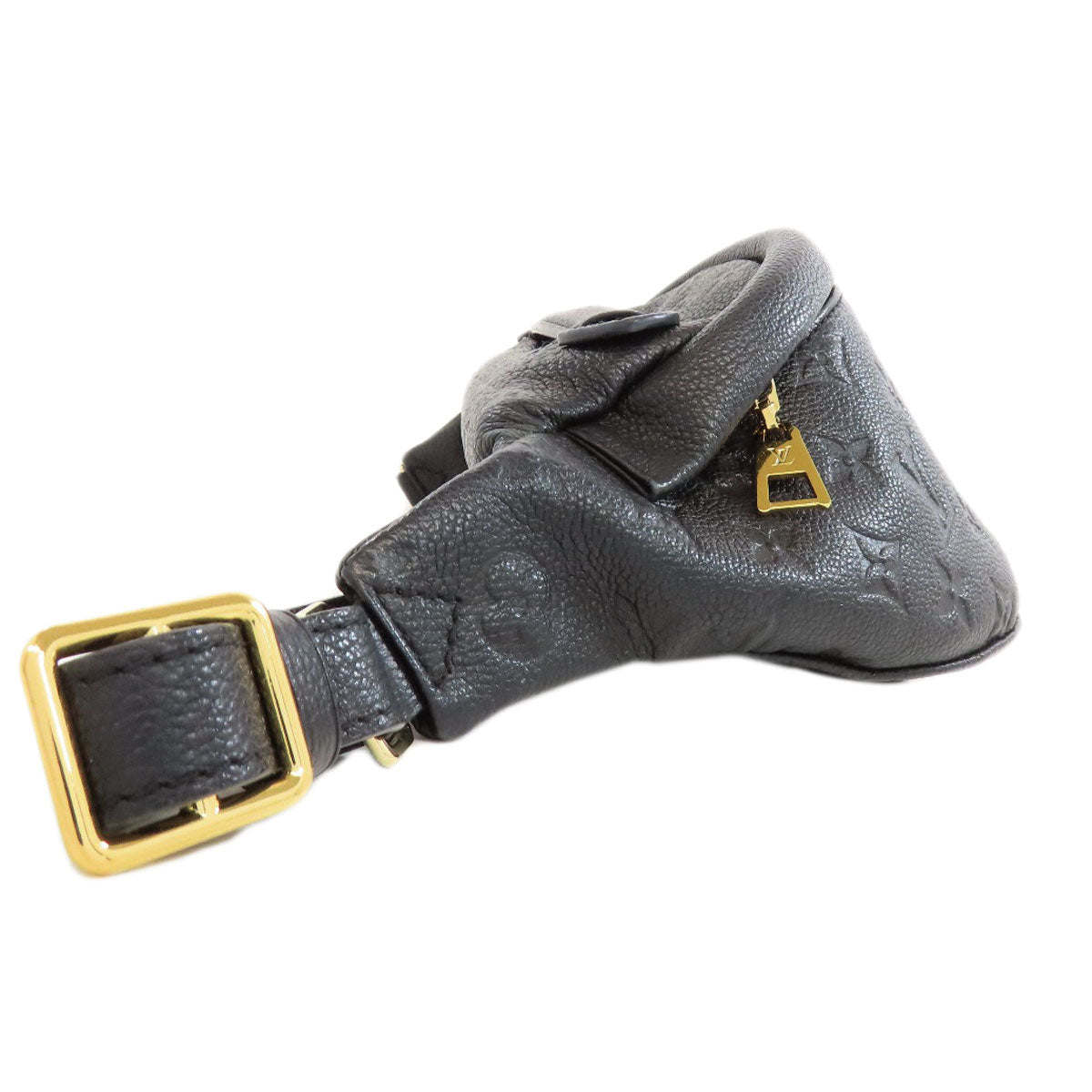LOUIS VUITTON Sling bag M44812 Ann Platt black Bum bag