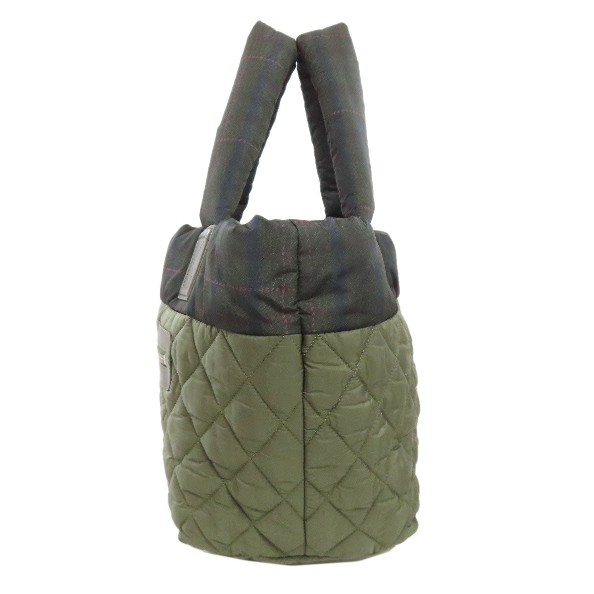CHANEL Handbag Nylon green Cocoko coon tote Women