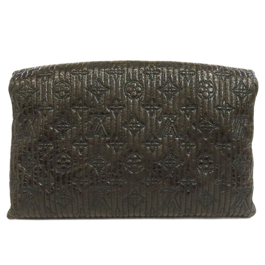 LOUIS VUITTON Clutch bag M95597 Monogram motard black Parts Monogram Motard Pochette