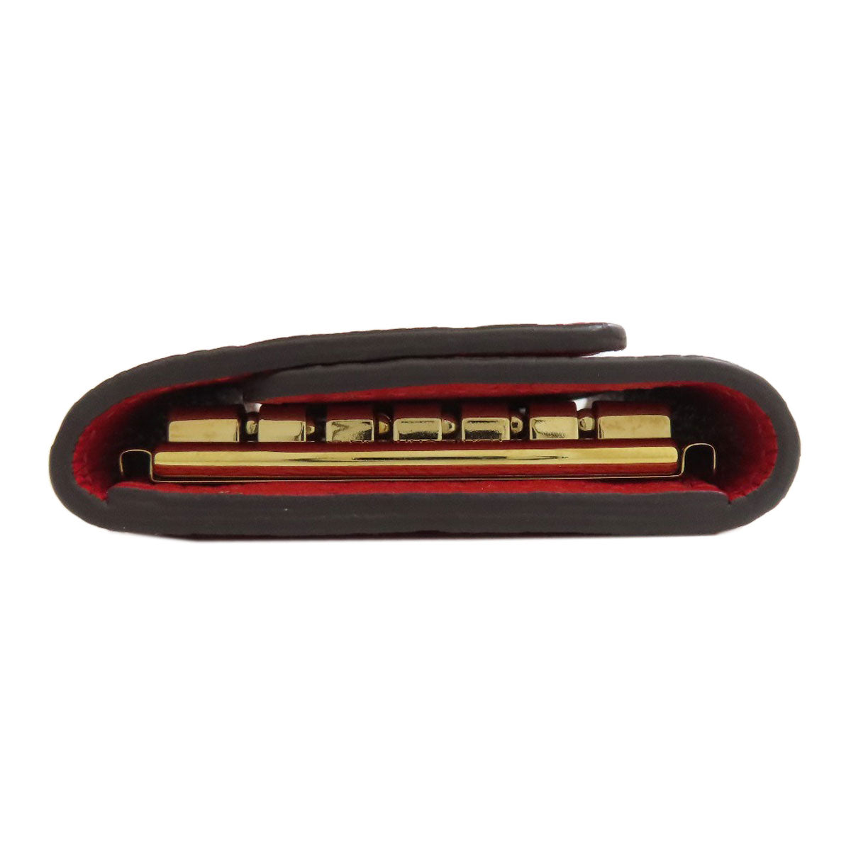 LOUIS VUITTON Key case Key holder M63708 Ann Platt Red Multicles6