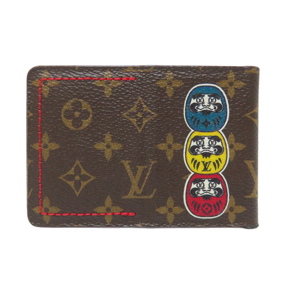 LOUIS VUITTON mirror GI0235 Monogram canvas Red Miroir Nomade Aurliean Darma Yamamoto Kisai collaboration Women