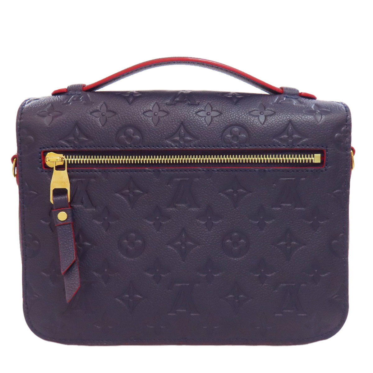 LOUIS VUITTON Handbag M44071 Ann Platt Navy Pochette Metis Women
