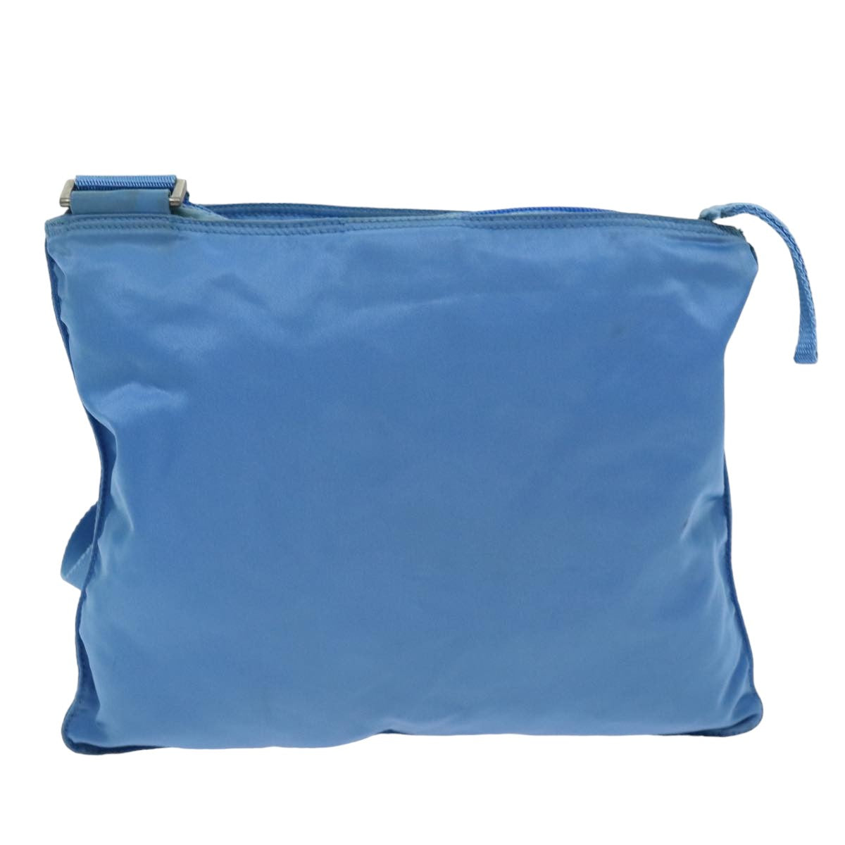 PRADA Shoulder Bag Nylon Light Blue Auth 75330