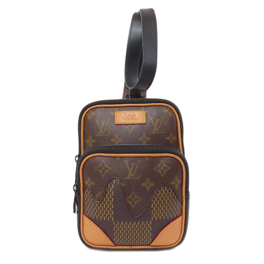 LOUIS VUITTON Sling bag N40379 Monogram canvas, Damier Giant Brown Amazone Sling Bag Women