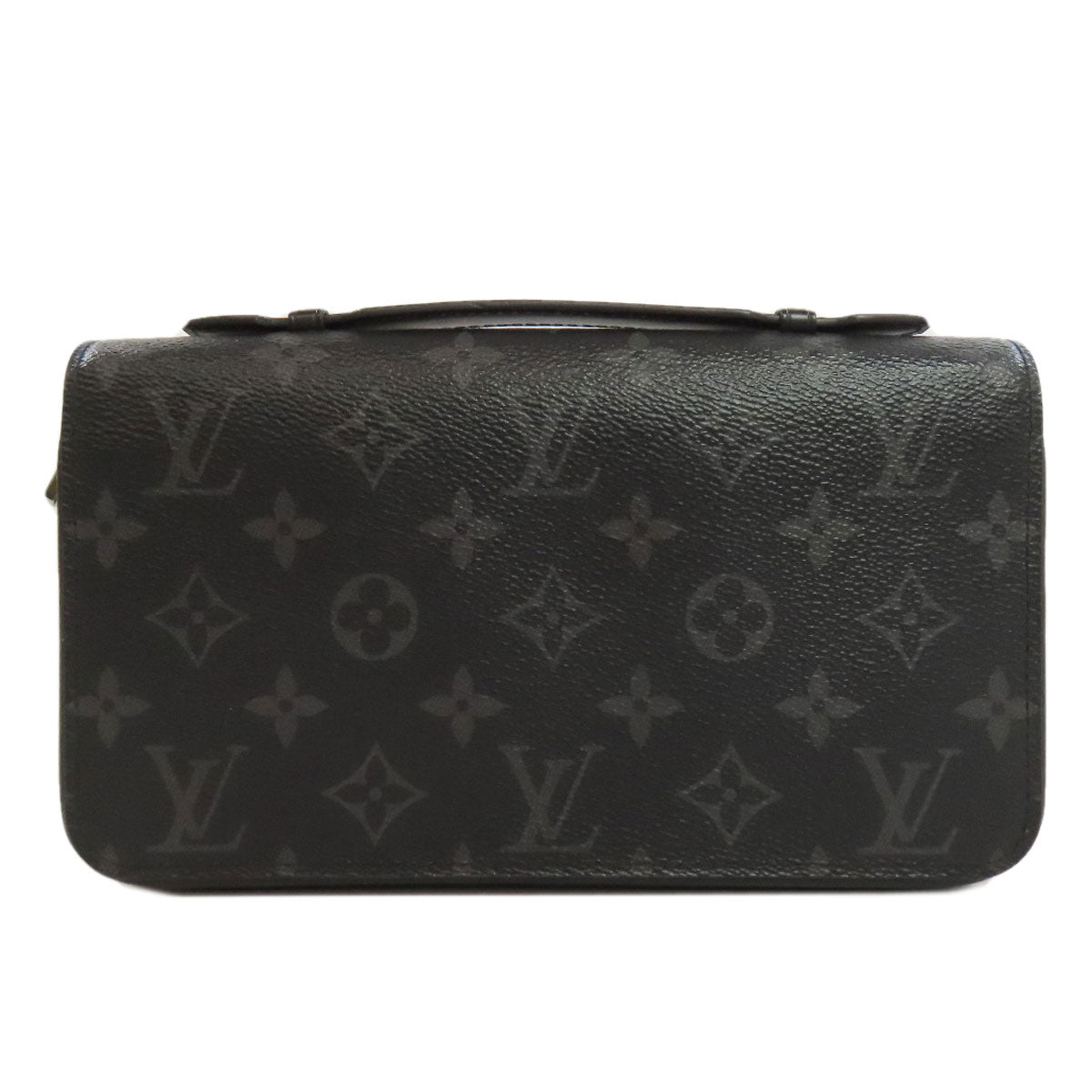 LOUIS VUITTON business bag M61698 Monogram Eclipse black Zippy XL mens