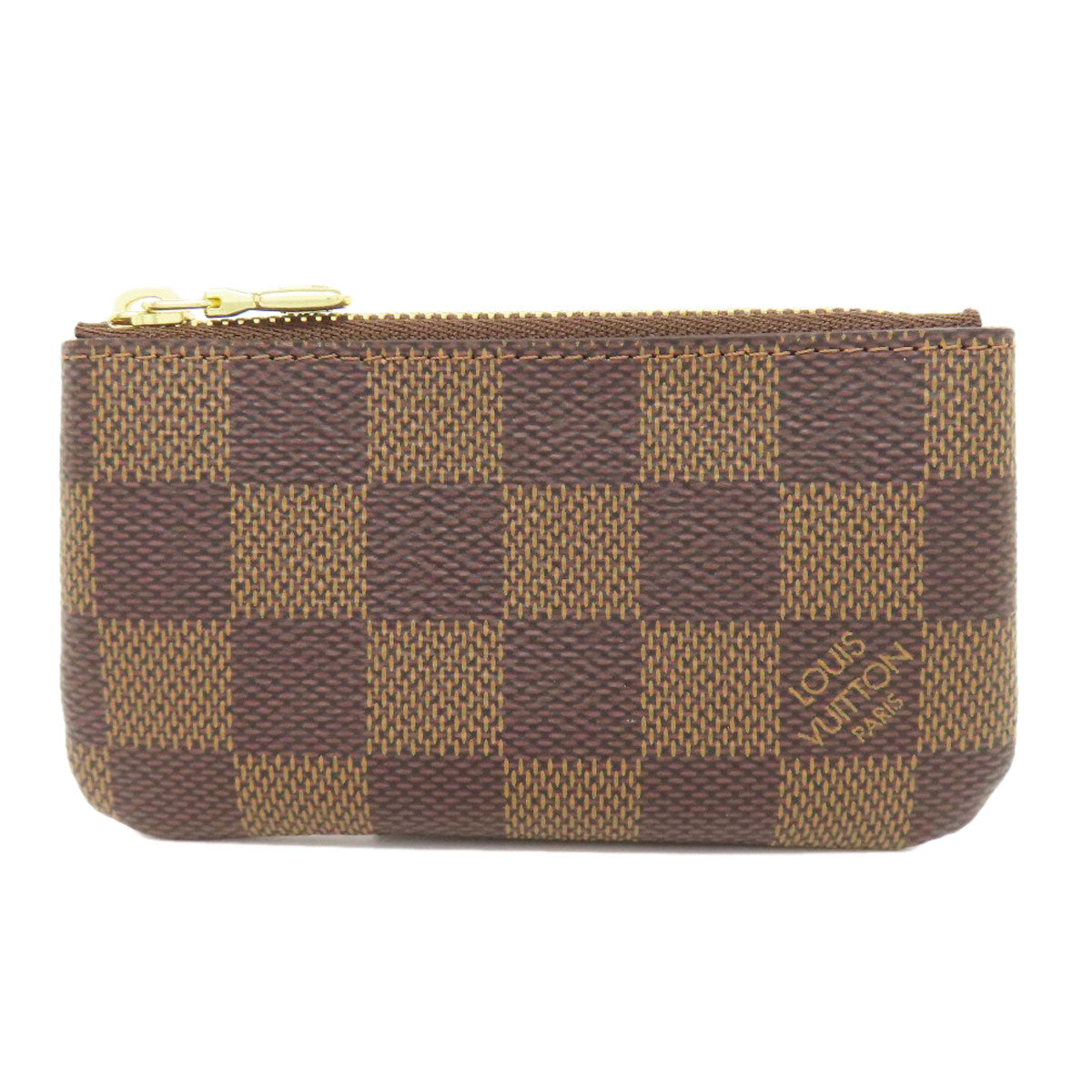 LOUIS VUITTON Coin case N62658 Damier canvas Brown Pochette Kle Women(Unisex)
