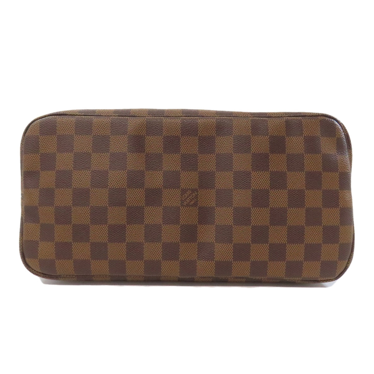 LOUIS VUITTON Tote Bag N51105 Damier canvas Brown Neverfull MM Old