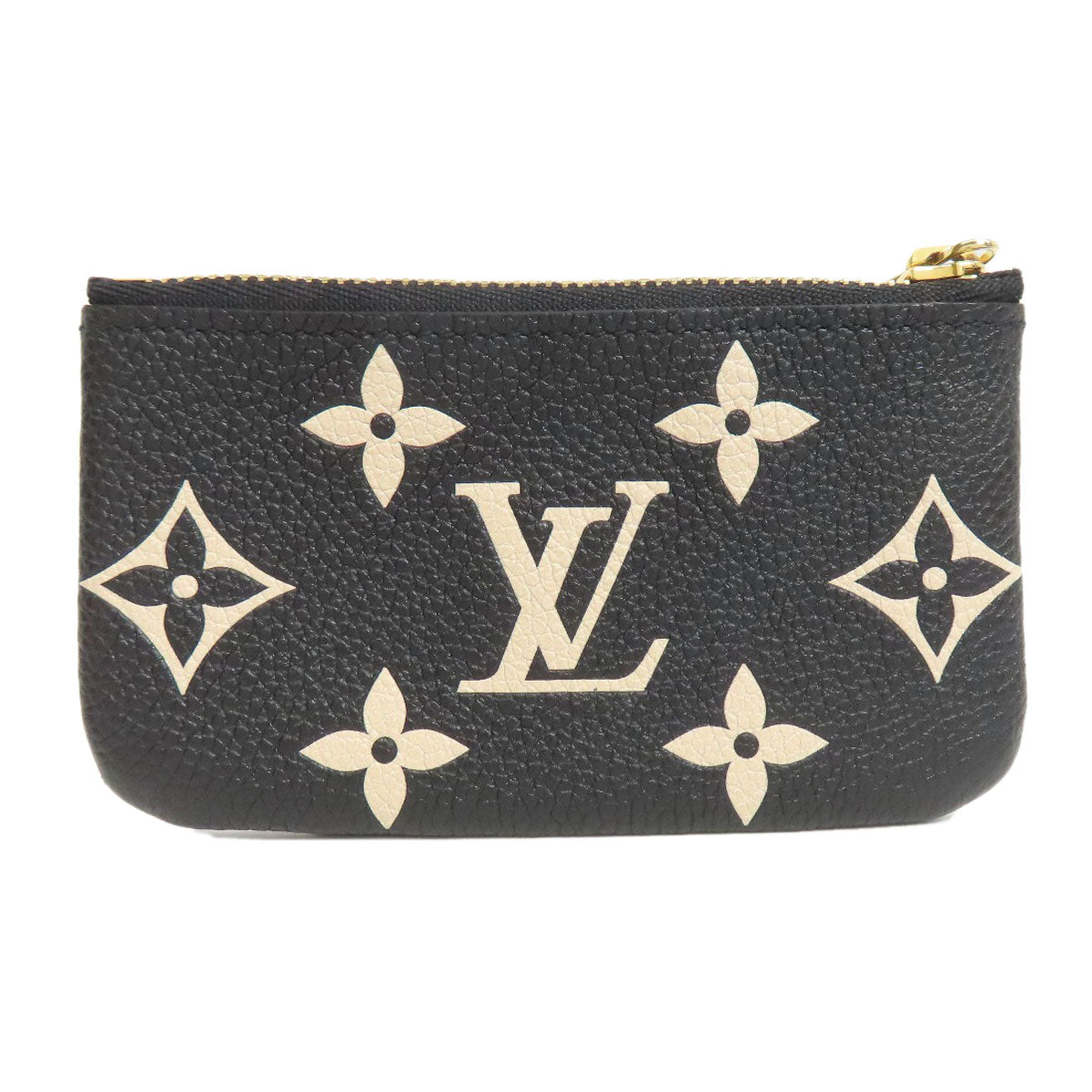 LOUIS VUITTON Coin case M80885 Empreinte, Bicolor Monogram black Card Key case Key holder Pochette Cle Women