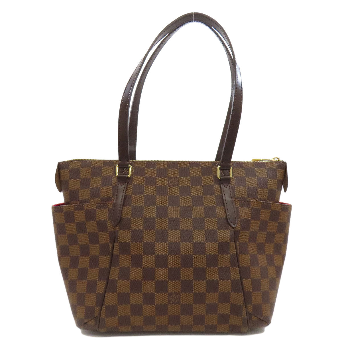 LOUIS VUITTON Tote Bag N41282 Damier canvas Brown Totally PM Women