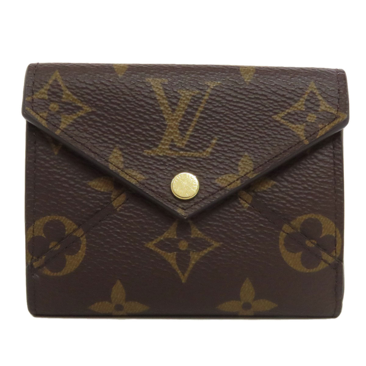 LOUIS VUITTON Bifold Wallet M81665 Monogram canvas Brown Portefeuille Celeste Women