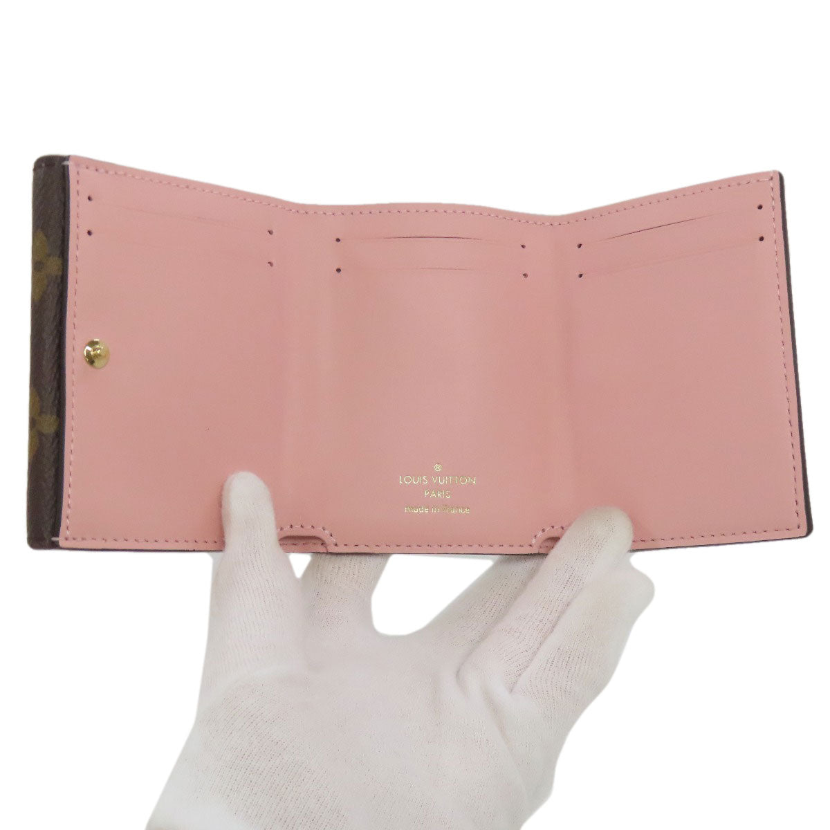 LOUIS VUITTON Bifold Wallet M81665 Monogram canvas Brown Portefeuille Celeste Women