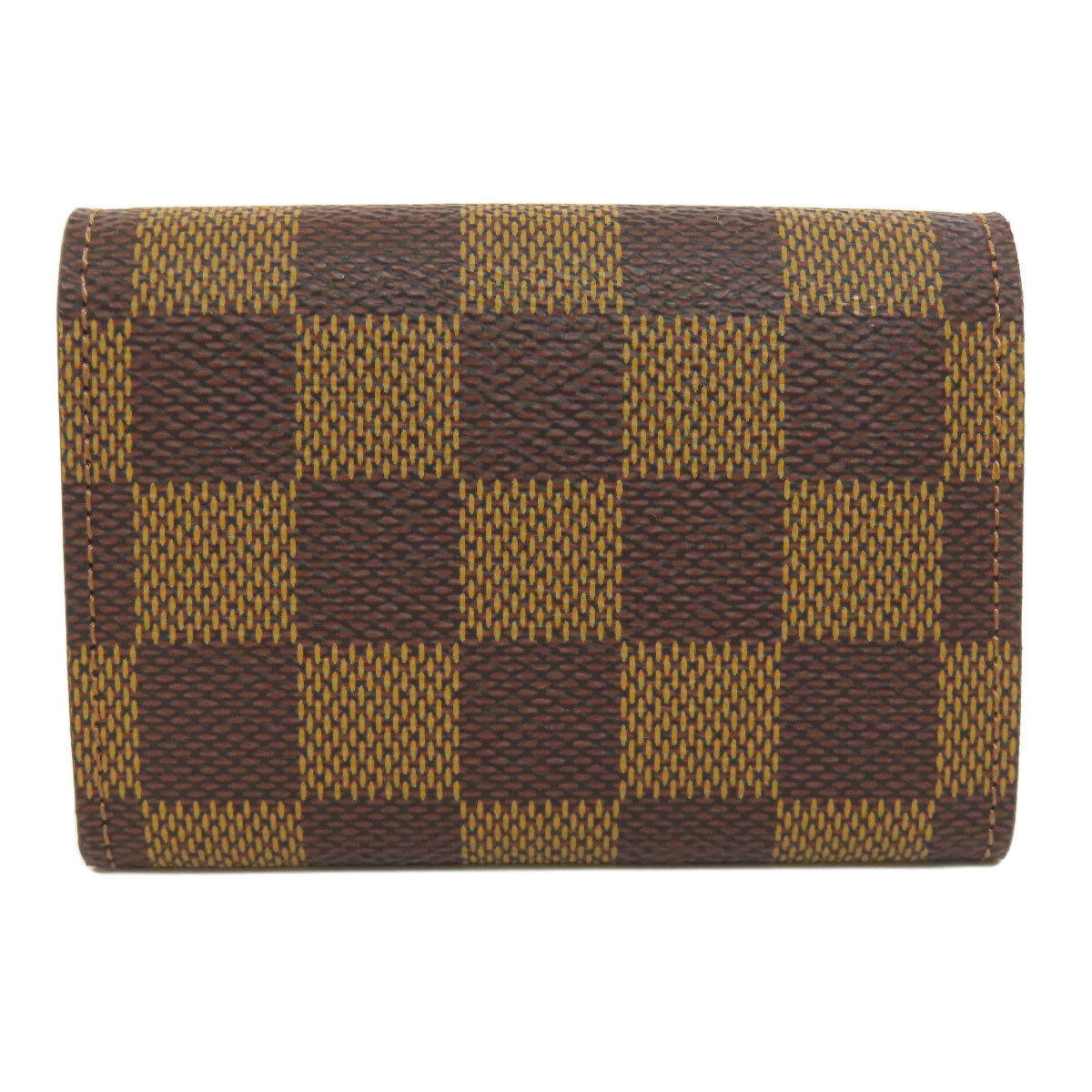 LOUIS VUITTON Coin case M61930 Damier canvas Brown Portonet Plat Women(Unisex)