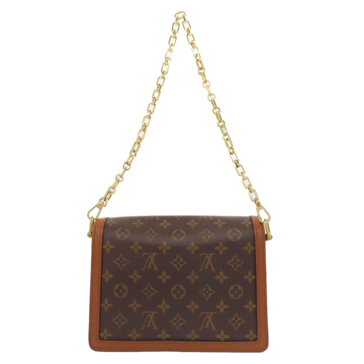 LOUIS VUITTON Shoulder Bag M44391 Monogram reverse Brown Dauphine MM
