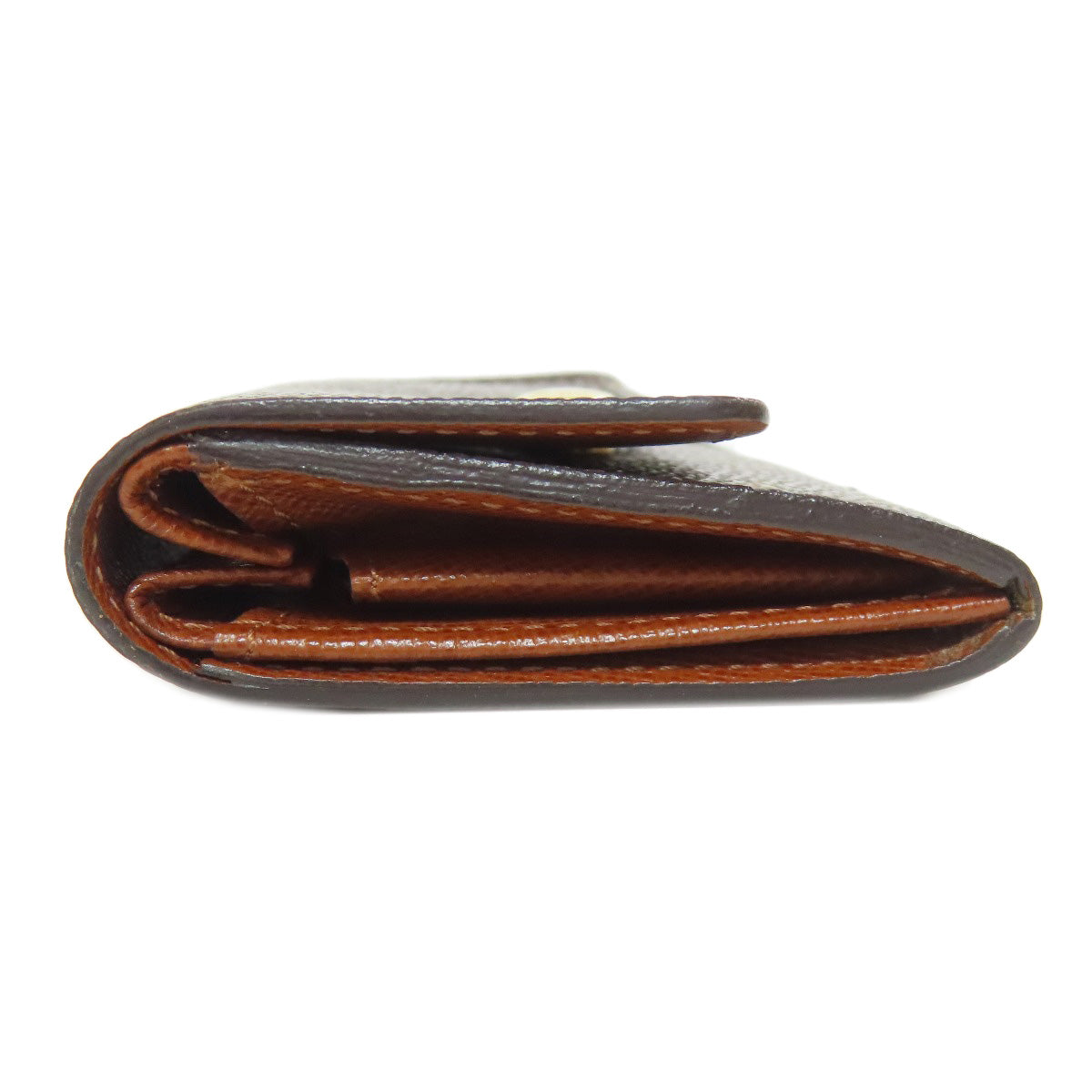 LOUIS VUITTON Coin case M61930 Monogram canvas Brown Portonet Plat Women(Unisex)