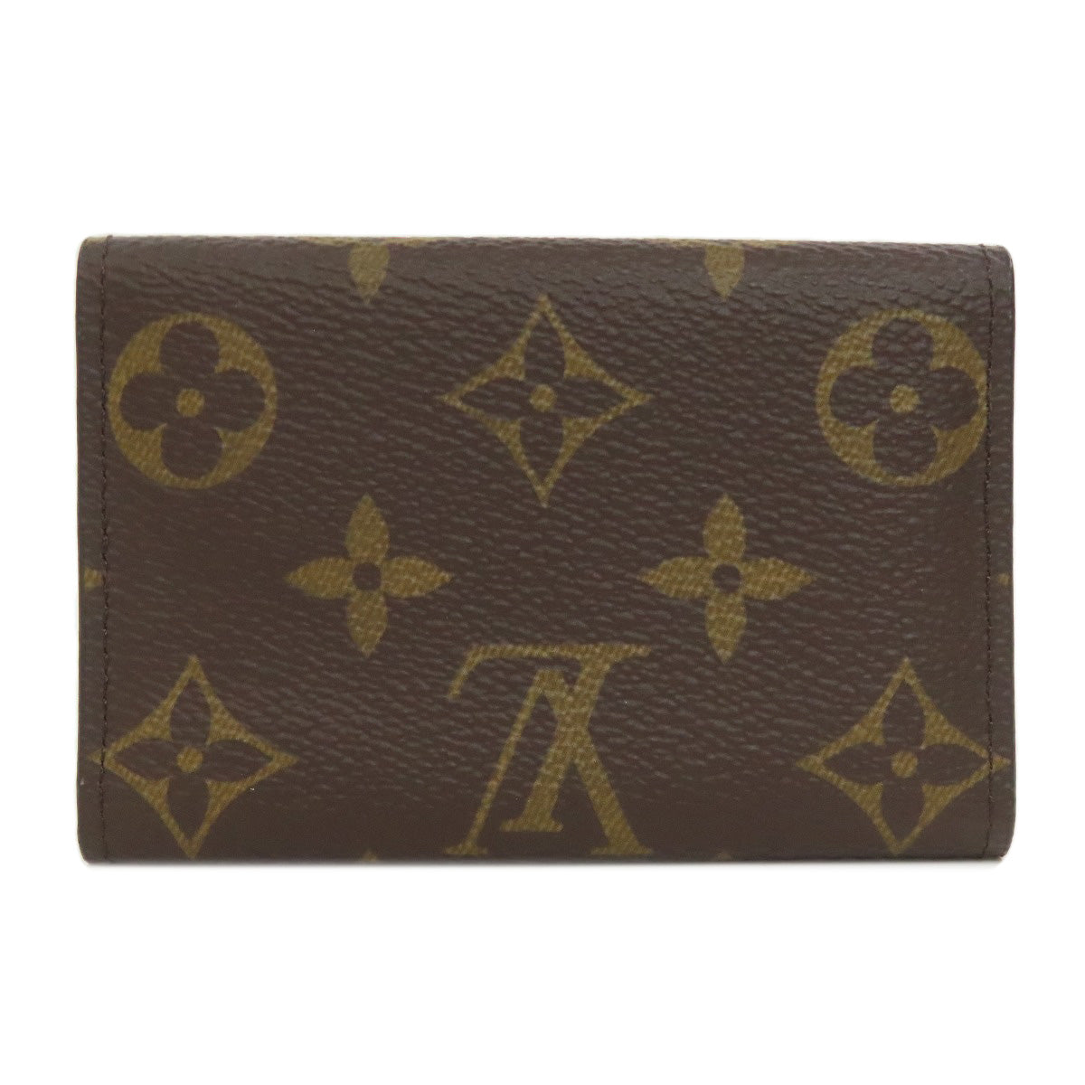 LOUIS VUITTON Key case Key holder  M60701 Monogram canvas Brown Multicles6 Women