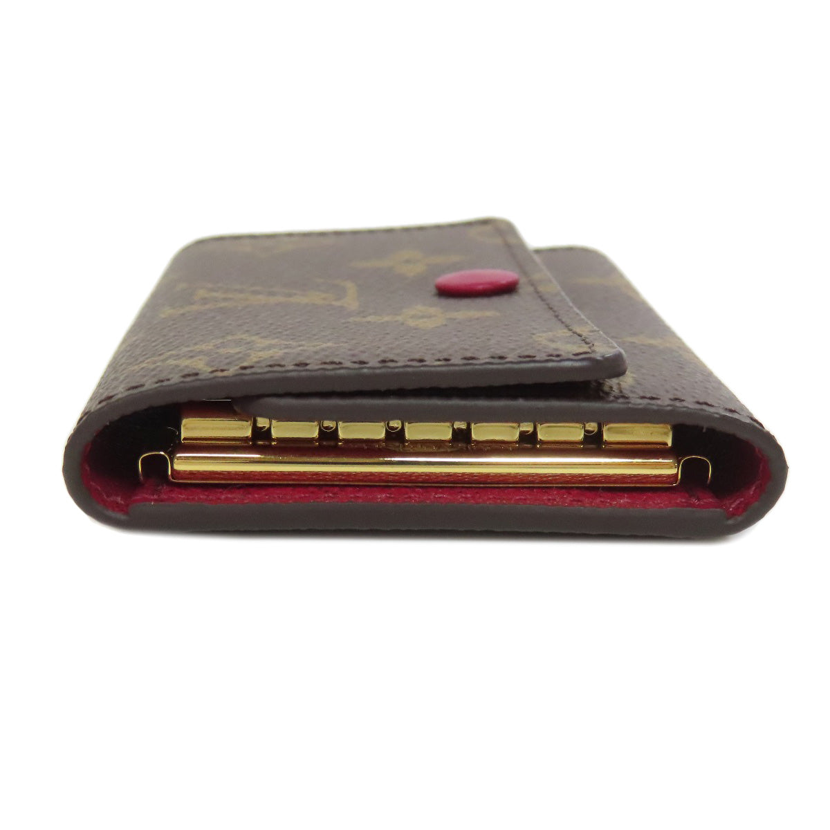 LOUIS VUITTON Key case Key holder  M60701 Monogram canvas Brown Multicles6 Women
