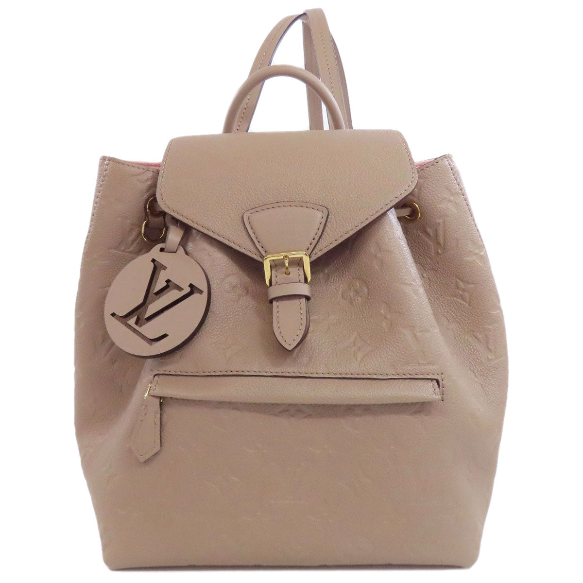 LOUIS VUITTON Backpack M45410 Ann Platt beige MontsourisPM