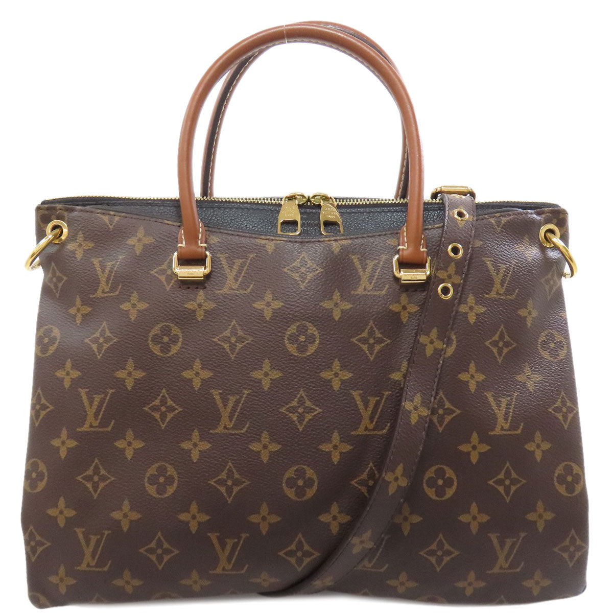 LOUIS VUITTON Handbag M41064 Monogram canvas Brown Pallas