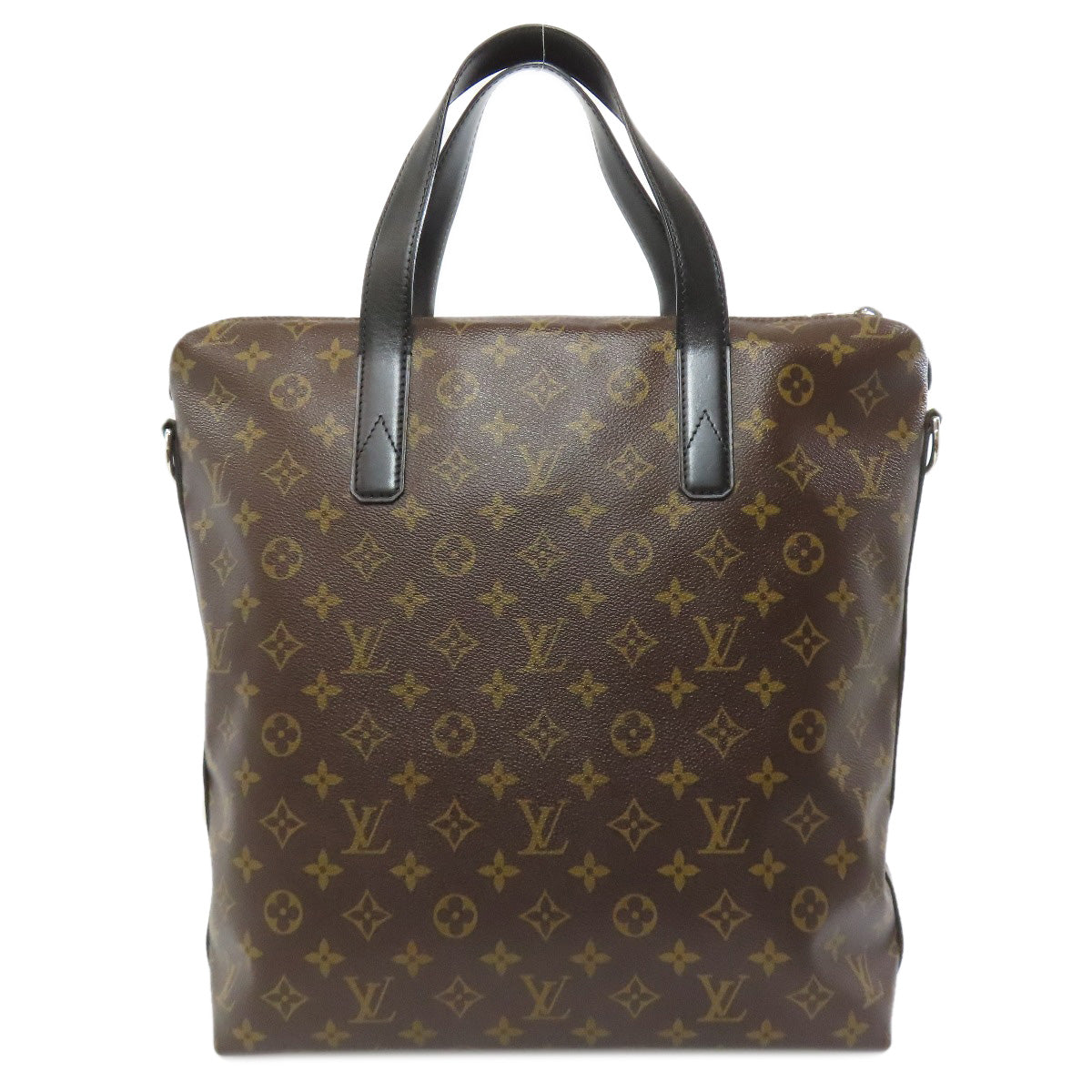 LOUIS VUITTON Tote Bag M40388 Monogram canvas Brown Monogram Macassar Kitan