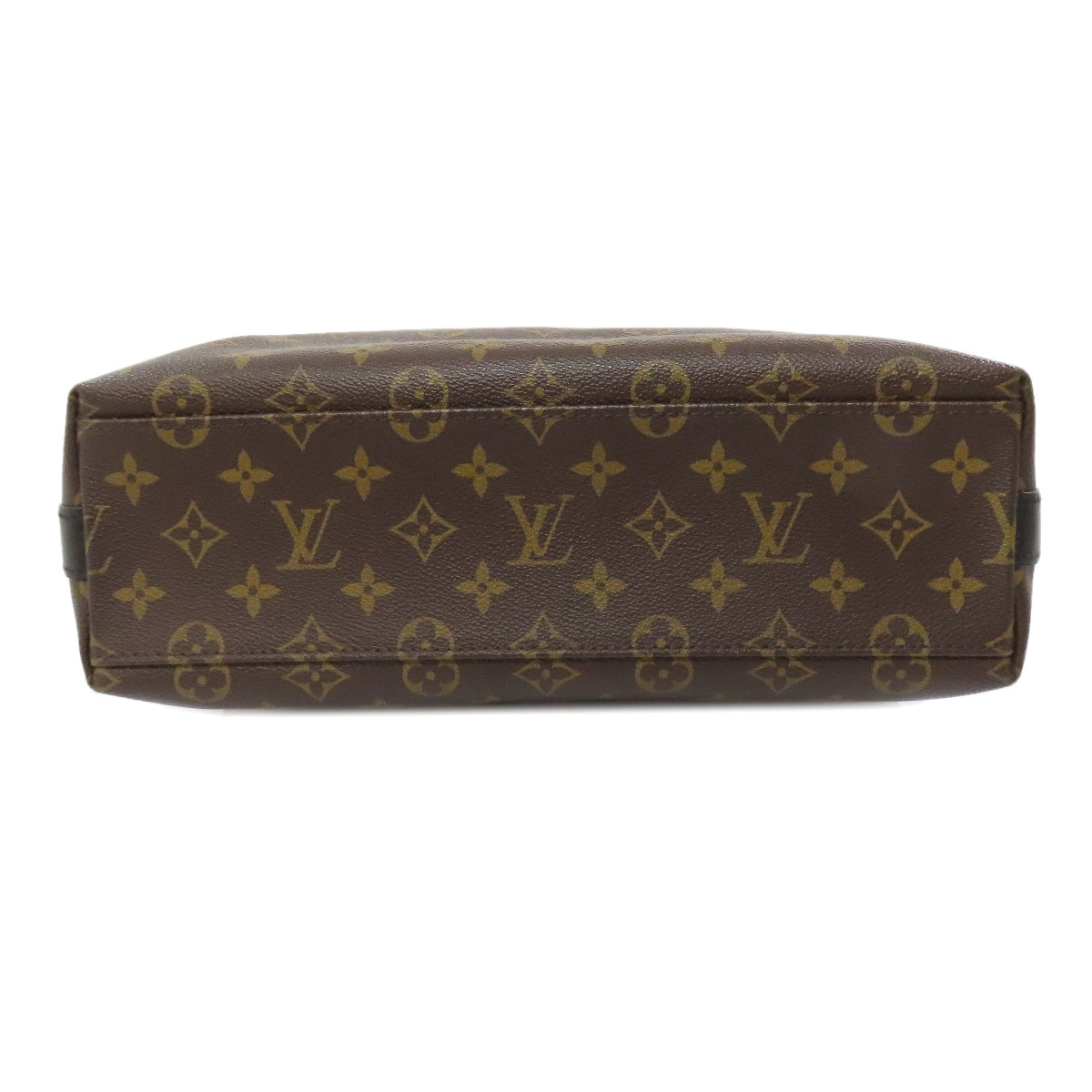 LOUIS VUITTON Tote Bag M40388 Monogram canvas Brown Monogram Macassar Kitan